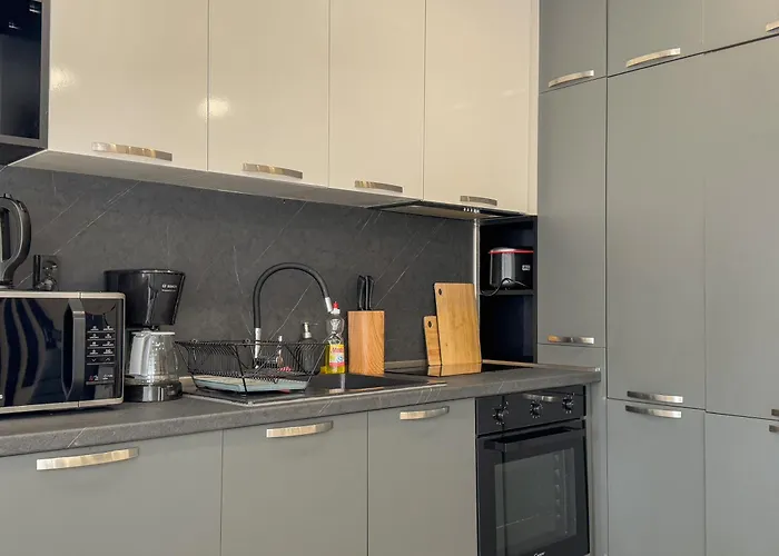 Appartement Elite Business With Free Gym Pass, Street Parking And Full Office Setup *