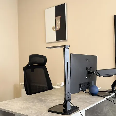 公寓 Elite Business With Free Gym Pass, Street Parking And Full Office Setup